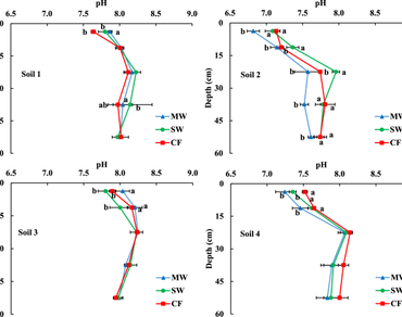 Maize–wheat and soybean–wheat cropping impacts on basic soil properties and N mineralization in four Entisols of different antecedent C levels 