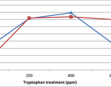 Improving productivity and chemical constituents of Coriandrum sativum L. under foliar application of tryptophan 