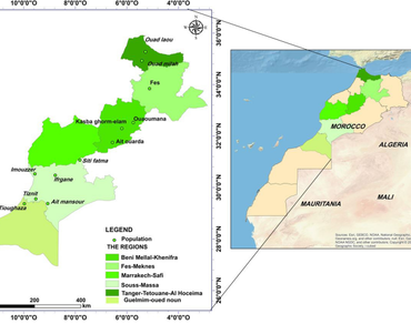 Carob tree, Natural populations, ISSR markers, Genetic diversity, AMOVA
