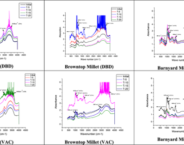 Barnyard, Browntop, Little Millet, Dielectric barrier discharge, Vacuum plasma