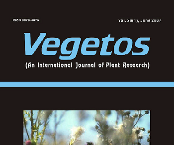 vegetos Volume 20, Issue 1, Mar 2007