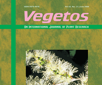 vegetos Volume 22, Issue 1, Mar 2009