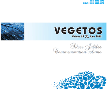 vegetos Volume 25, Issue 1, Mar 2012